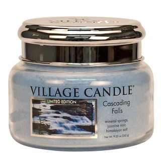 Village Candle Malá vonná svíčka ve skle Cascading Falls 262g