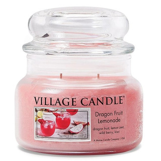 Village Candle Malá vonná svíčka ve skle Dragon Fruit Lemonade 262 g - Dračí ovoce