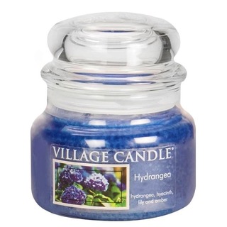 Malá vonná svíčka ve skle Hydrangea 262g - Hortenzie