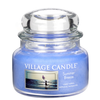 Village Candle Malá vonná svíčka ve skle Summer Breeze 262g - Letní vánek
