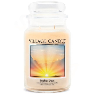 Village Candle Velká vonná svíčka ve skle Brighter Days 645g - Jasnější dny