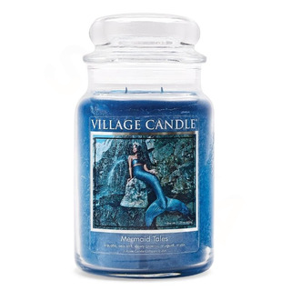 Village Candle Velká vonná svíčka ve skle Mermaid Tales 645g - Příběhy mořských pannen