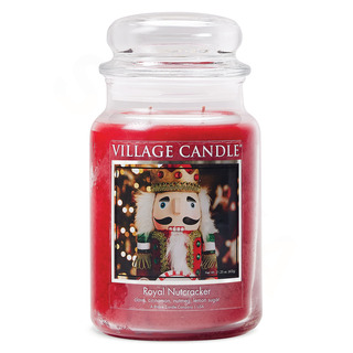 Village Candle Velká vonná svíčka ve skle Royal Nutcracker 645g - Královský louskáček