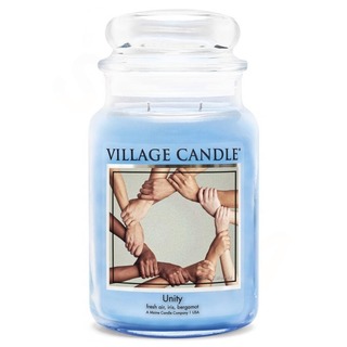 Village Candle Velká vonná svíčka ve skle Unity 645g - Jednotnost