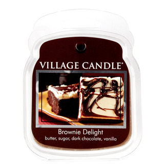 Village Candle Vonný vosk Brownie Delight 62g - Čokoládový dortík
