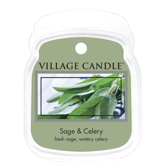 Village Candle Vonný vosk Sage Celery 62g - Svěží šalvěj